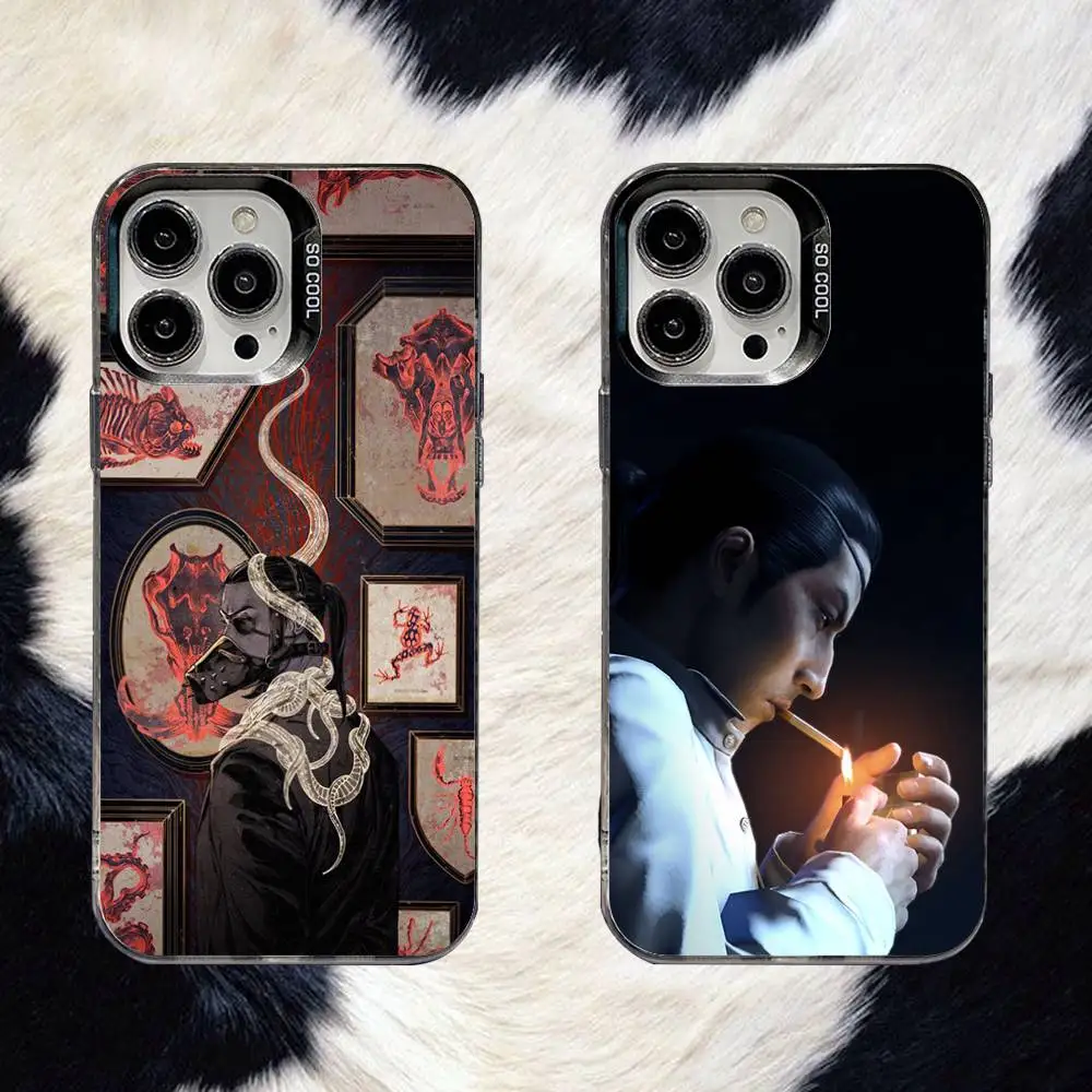 

Goro Majima Yakuza Phone Case For iPhone 16,15,14,13,12,11,8,7,Pro,Max,Plus,Mini,XS,SE Anti Fall Black Matte Hard