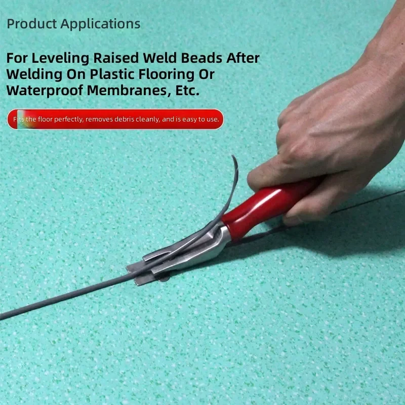 for Plastic Floor Leather Welding Construction Auxiliary Tools PVC Welding Rod Leveling Knife Shovel Crescent Blade Slotting