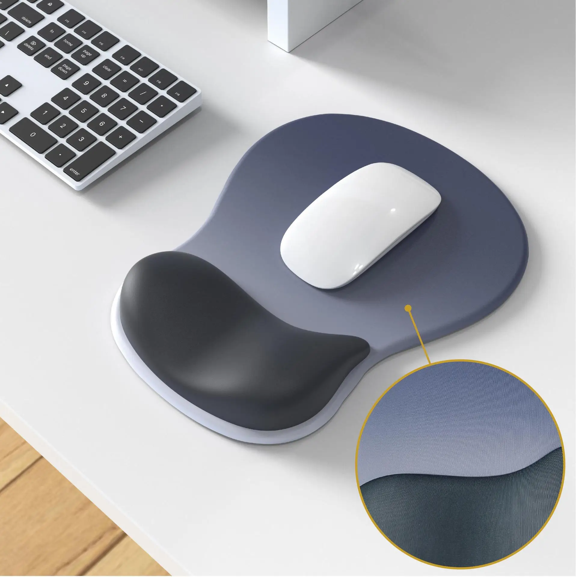 

Gradient Ergonomics Mouse Pad Comfortable Wrist Support Non Slip Mice Mat Soft Mousepad Wrist Rest Computer Silicone Mouse Pads