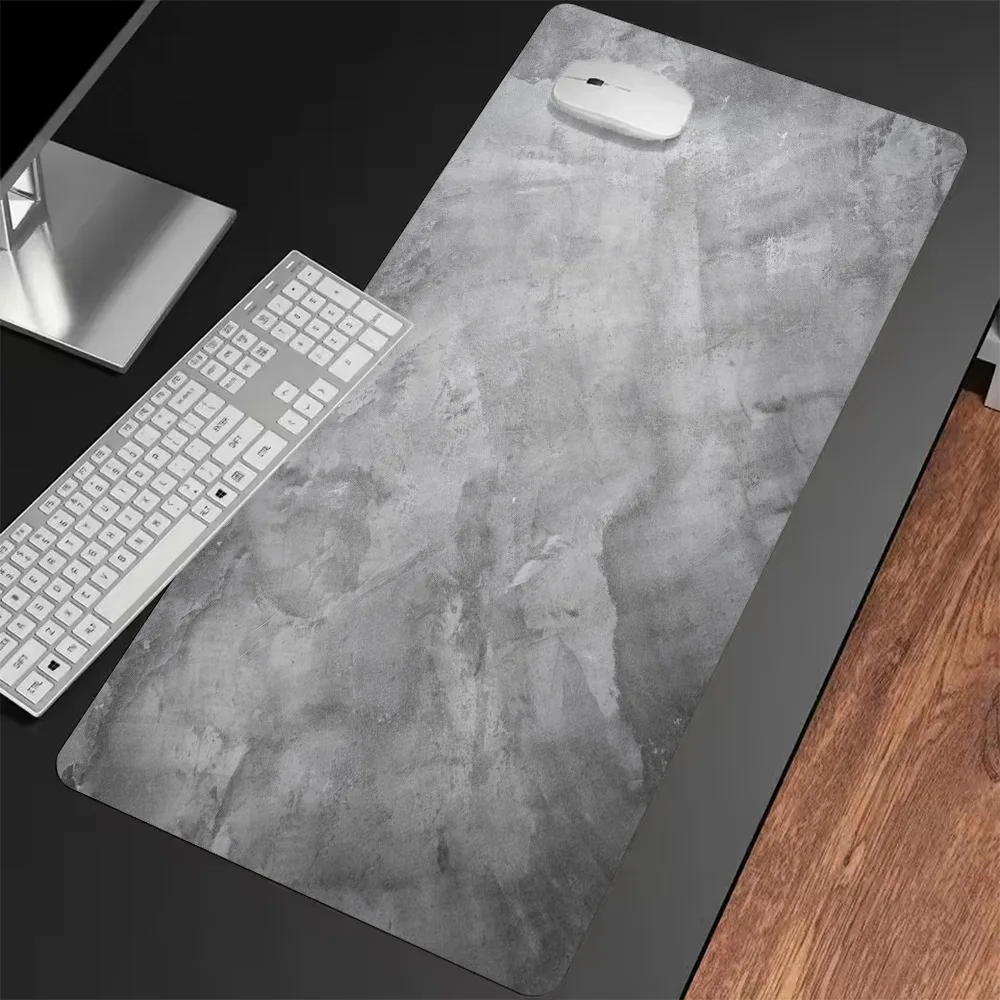 

Industrial style cement texture oversized non-slip and wear-resistant mouse pad simple advanced texture game table mat