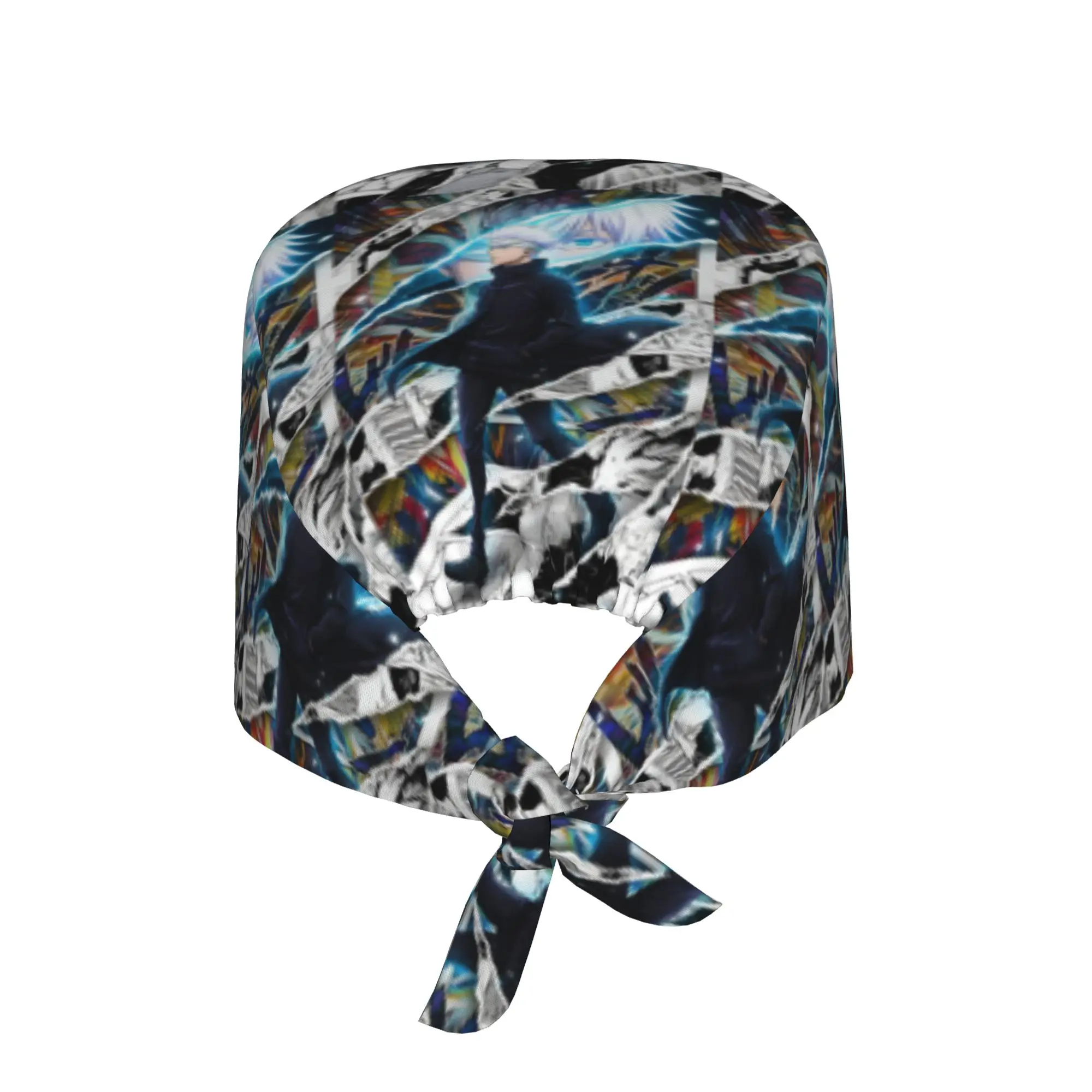 

Custom G-Gojoes Japan Comic Cleaning Working Cap Cool Unisex Scrub Cap Surgicals Hat Nurse Scrubs Hat Nurse