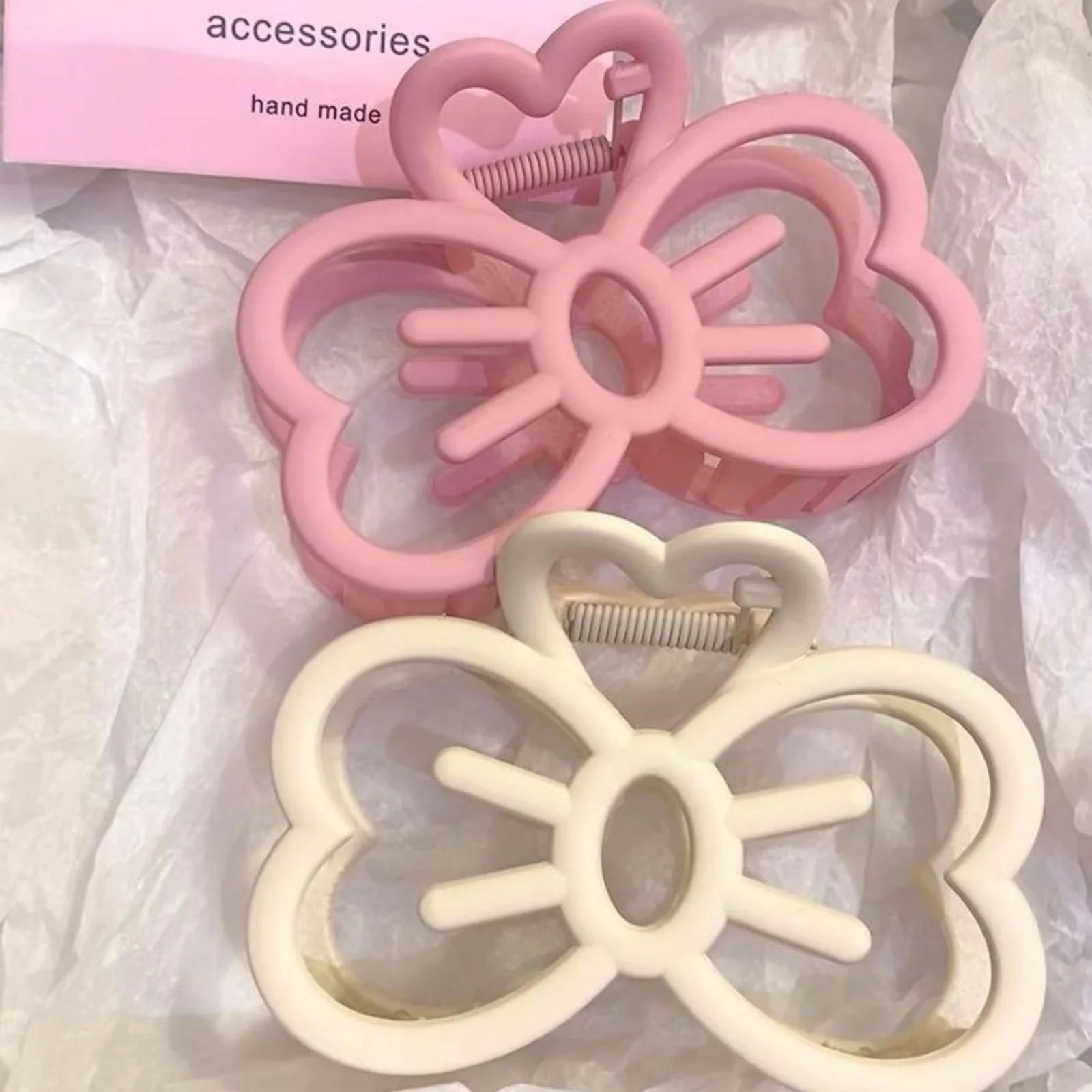 1個入り 新品 キャンディーカラー 猫 リボン ヘアクリップ プラスチック製 爪留め ファッション カニ型ヘアクリップ 女の子用 スイートヘアクリップ レディース ヘアアクセサリー