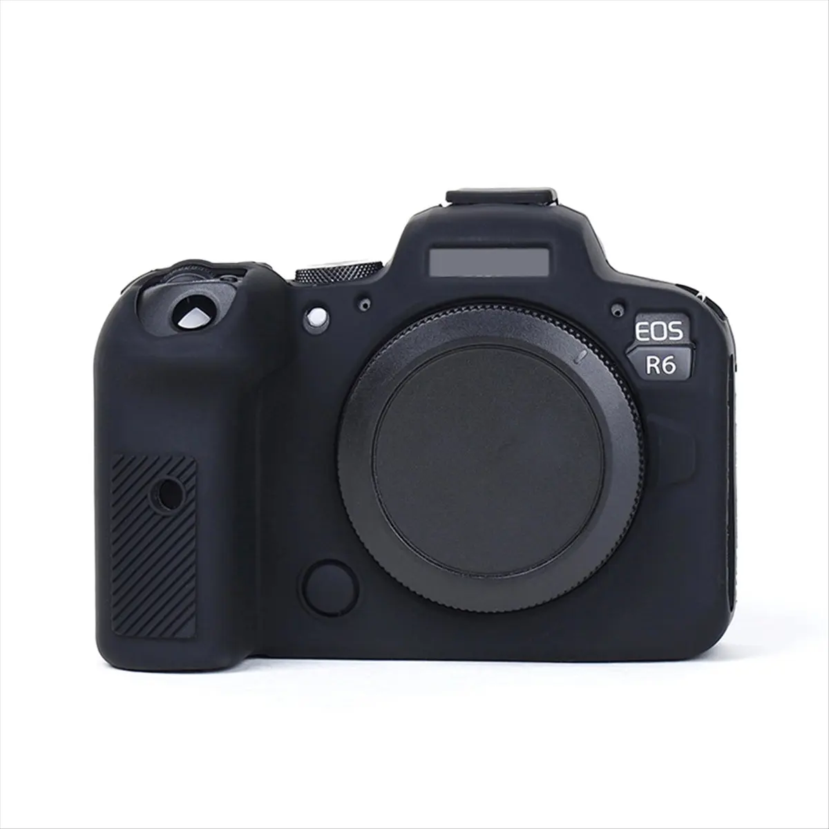 A64I Silicone Protective Case for R6 Mark II Non-Slip, Dustproof, Scratchproof Soft Case with Enhanced Grip Black