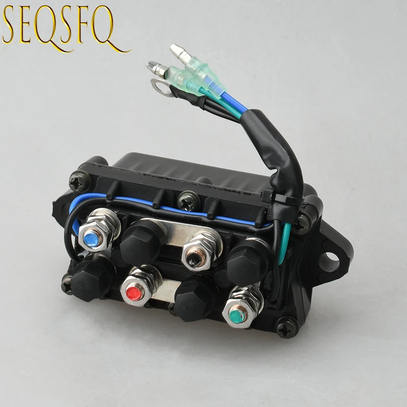 Relais d'inclinaison de relais de garniture 6H1-81950, 3 broches pour moteur hors-bord Yamaha 30HP 40HP 50HP 60HP 6H1-81950-00 6H1-81950-01, pièces de bateau