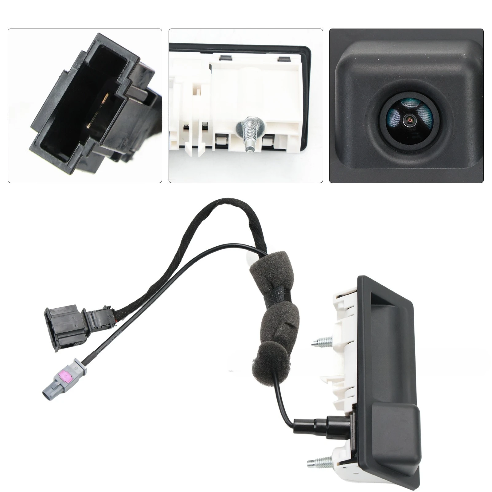 for 5N0827566AA tailgate camera switch reversing camera trunk handle camera A4 A5 A6