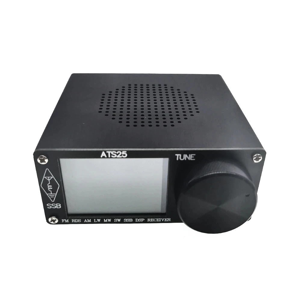 ATS-25 Si4732 전대역 라디오 수신기 DSP 수신기 FM LW(MW 및 SW) 및 SSB(2.4인치 터치스크린 2000mA 배터리 Fm 라디오 포함)