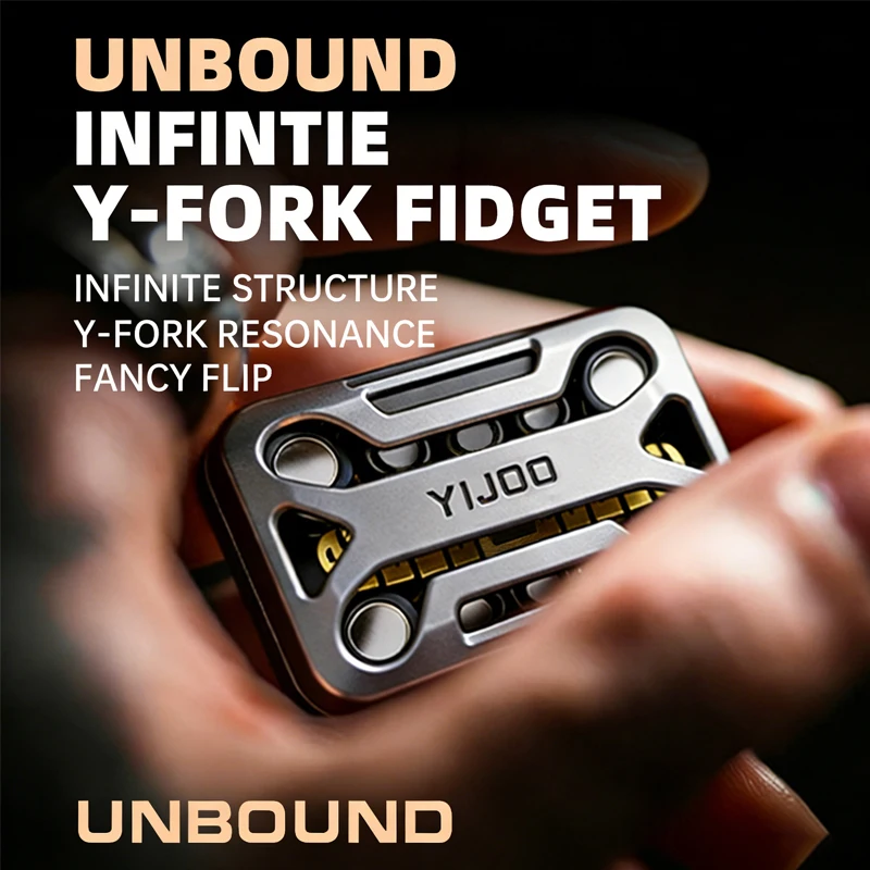 Metalowy Fidget Slider - Relaksująca Zabawka