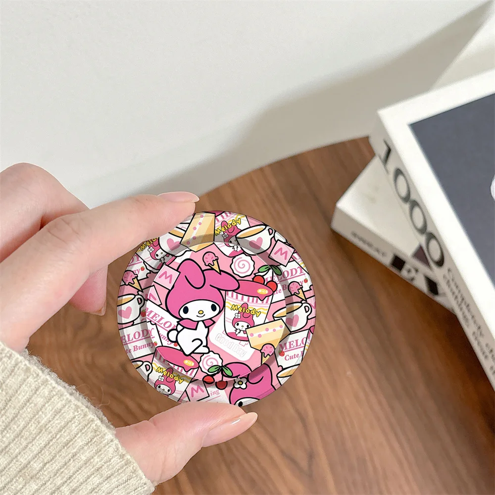 

New INS Cute Melody Magnetic Telescopic Phone Stand MagSafe Portable Magnetic Stand Birthday Gift