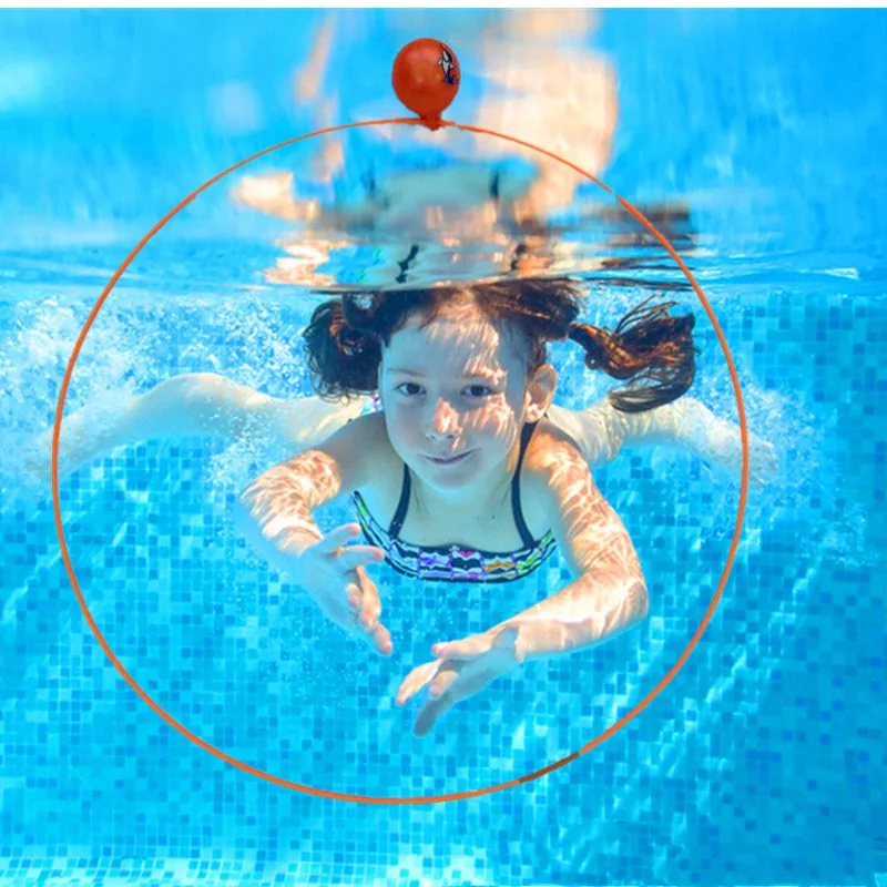 Diving circl Underwater training circle Diving ring Parent child toy Race through circles Adult and children'stoy toy circle