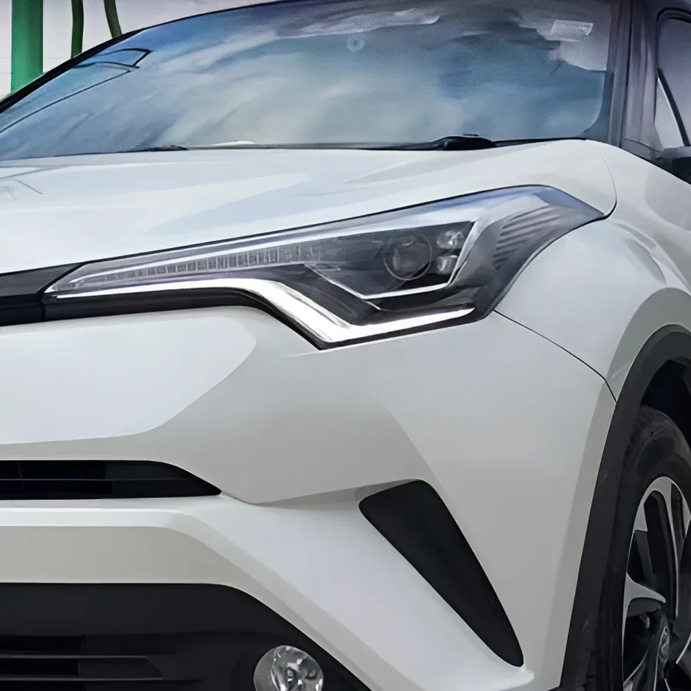 

Обновление автомобильных передних фонарей с высокой настройкой для Toyota C-HR CHR IZOA 2018-2020, светодиодные автомобильные фары в сборе, аксессуары для линз проектора