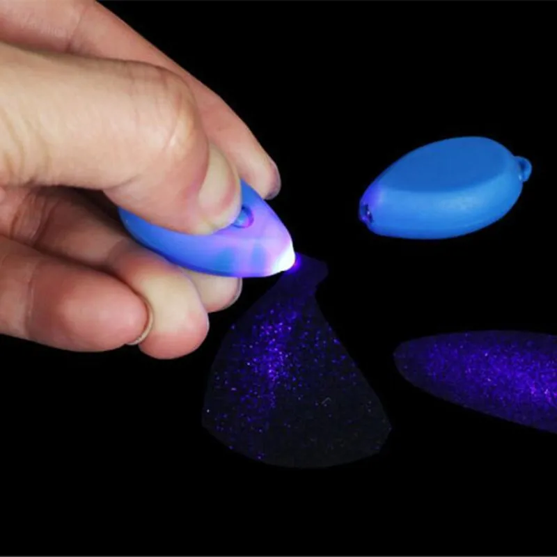 PVC Anti-luce blu Test Card test Light glasses accessori per test UV card Blue light detection card Generator Card