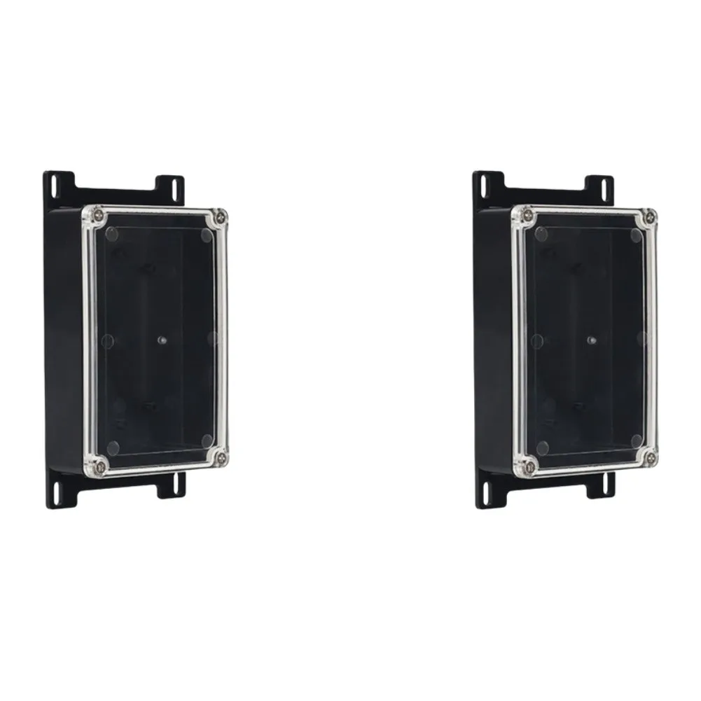 2Pcs Waterproof Junction Box Dustproof Electric Cable Connection Enclosure For Garden Wiring Electrical Hardware Parts
