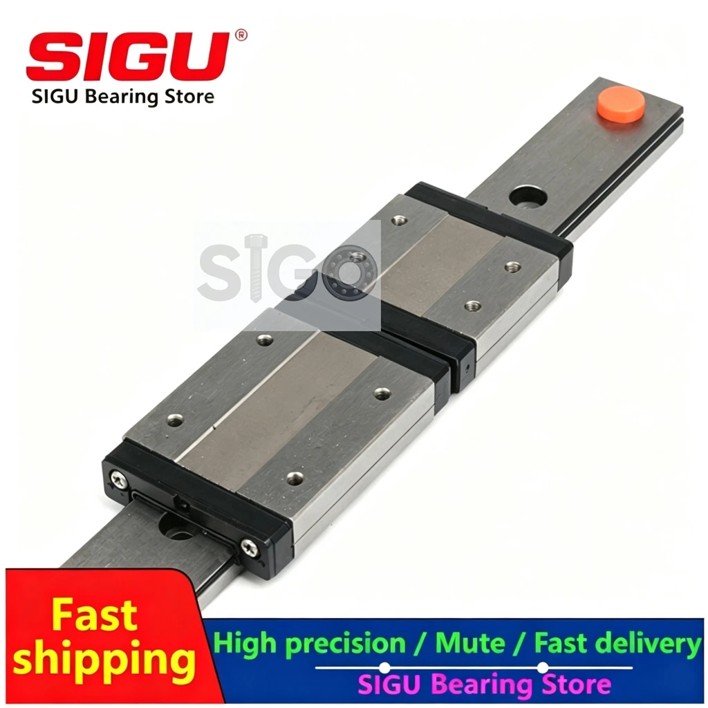 MGW7 MGW12 MGW9 MGW15 L 100 350 400 450 500 600 800mm miniature linear rail slide 1pc MGW9 linear guide 1pc MGW9H carriage