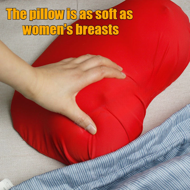 

2025 New Plus Size Sex Simulated Memory Foam Slow Rebound Chest Pillow Breast Pillow Birthday Gift for Boys Soft and Comfortable