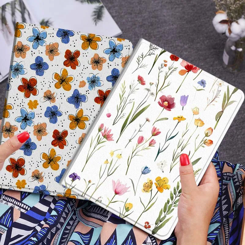 

Watercolor Flower Bouquet Gift Tablet Case For Huawei Honor MatePad MediaPad Air 5 6 7 11 V6 V7 V8 V9 X9 X8 T10 T10s C5e T5