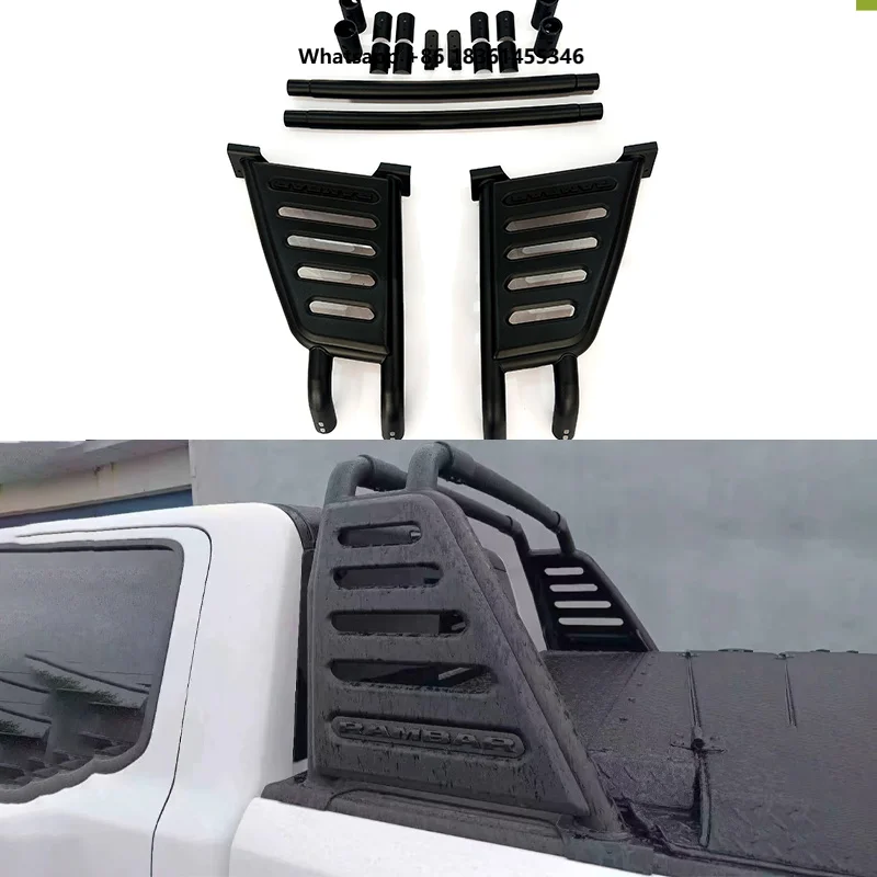 For 1500 TRX Pickup Accessories Tyrannosaur Style Protective Roll Cage Rear Trunk Bracket Bar