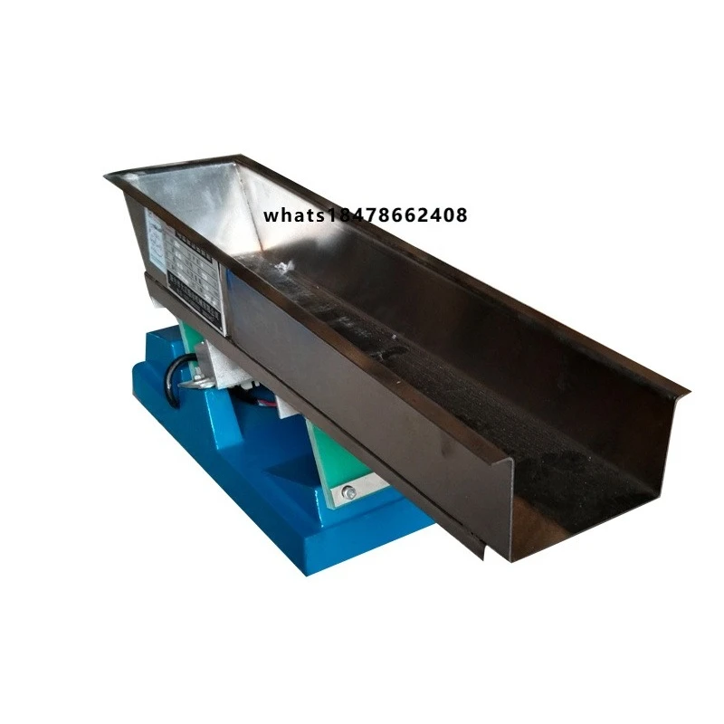 Stainless Steel 304 Small Electromagnetic Vibrating Feeder Machine for Food Powder