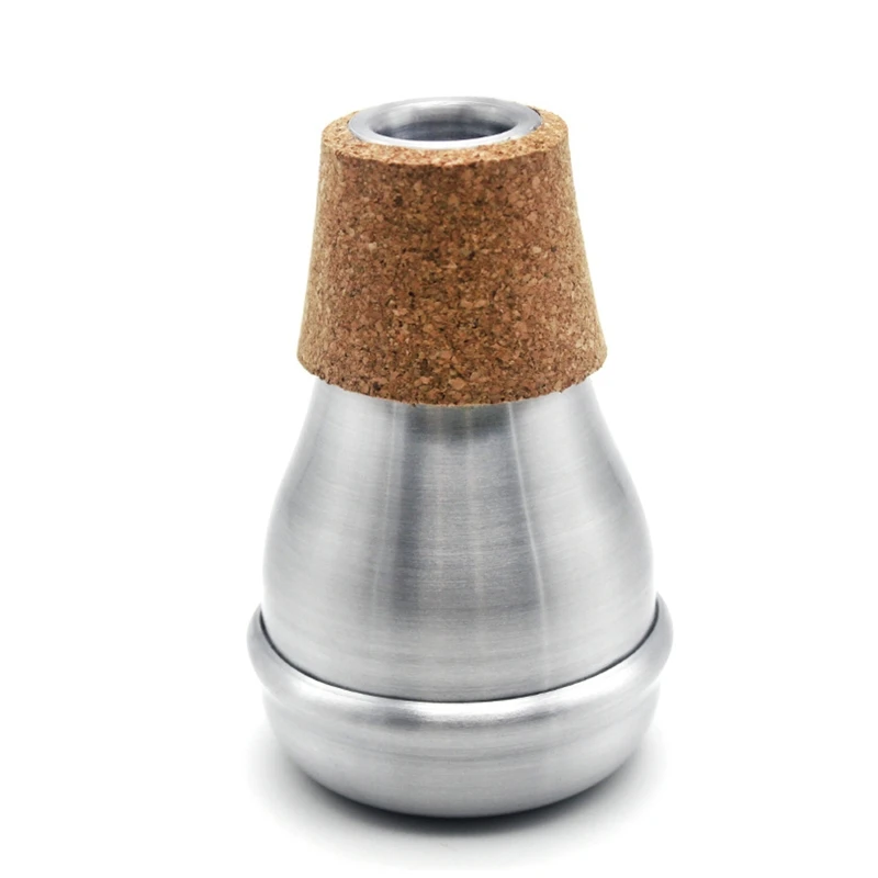 Practice Mute Trumpet Mini Size Aluminum Mute for Jazz Lightweight Silencer-Indoor Practice Beginners Experienced Player