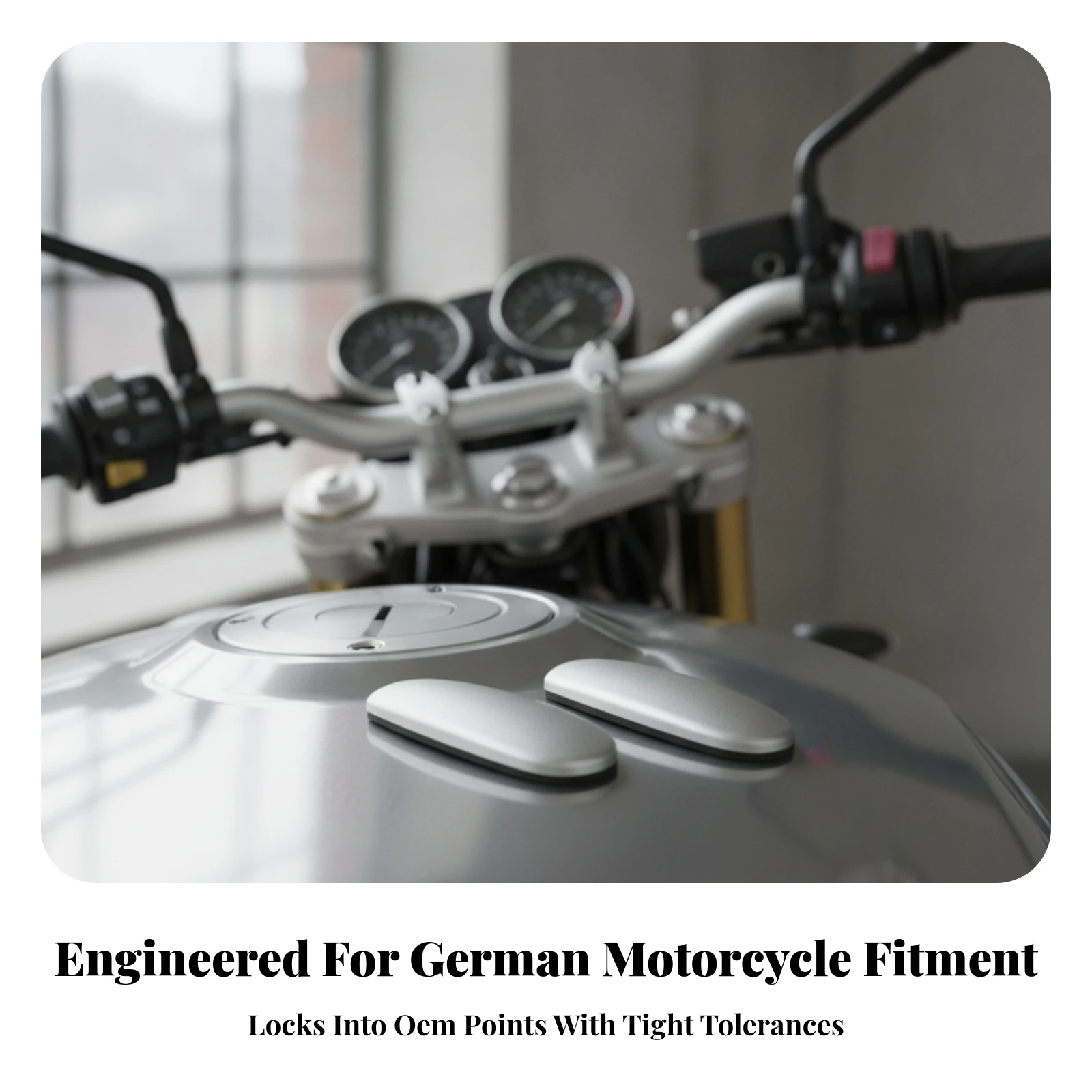 Handlebar Riser Caps Polished Finish Handlebar Top Covers Top Clamp Cover Sleek Slim for Motorcycle Riders