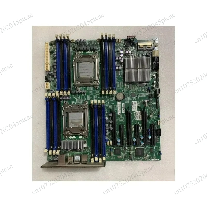 Support E5 V2 REG DDR3 memory, X9DR3-F dual LGA2011 server motherboard X79 C606 chipset