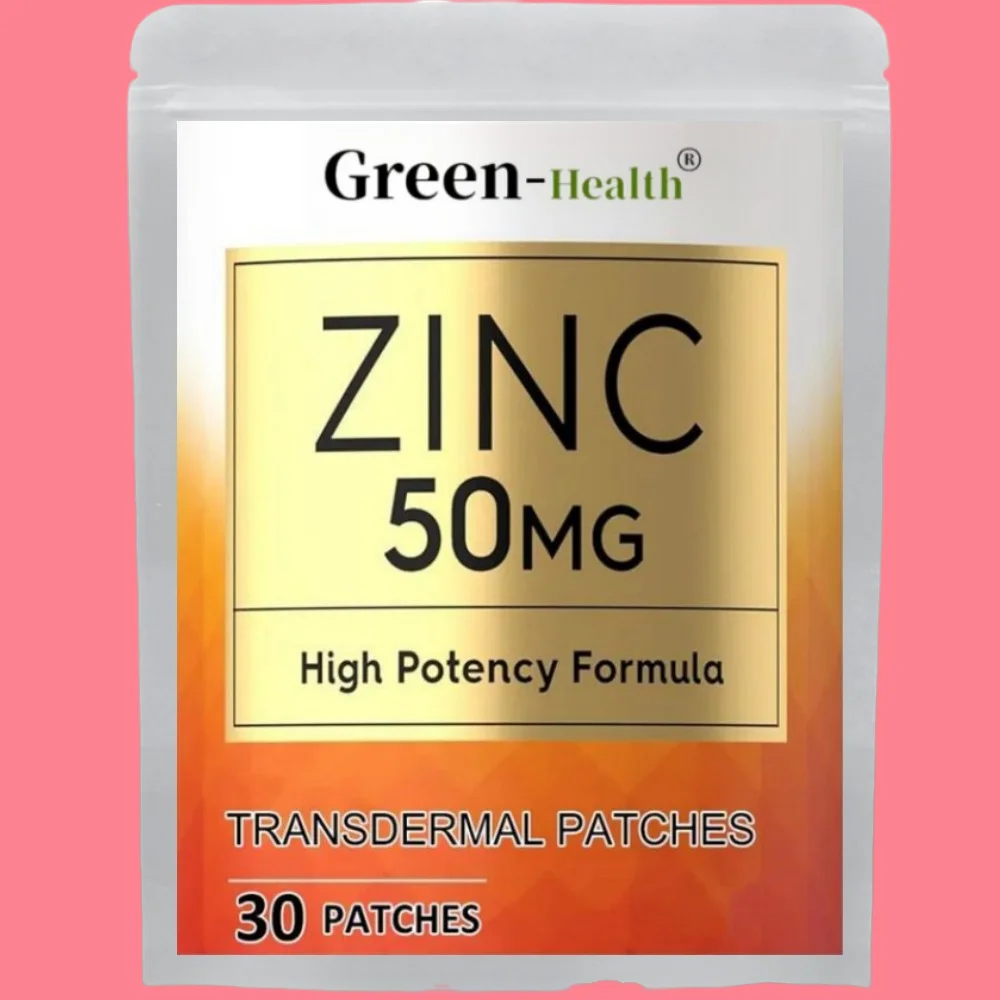 

Zinc Transdermal Patches Immune Support -30 Patches One Month Supply