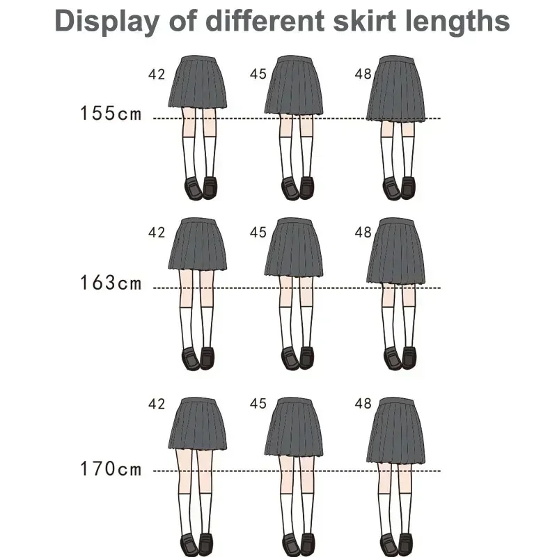 코스프레 여학생 유니폼 세트, 일본 하이 플리츠 복장, 세이후쿠 소매, 섹시한 한국 풀 롱