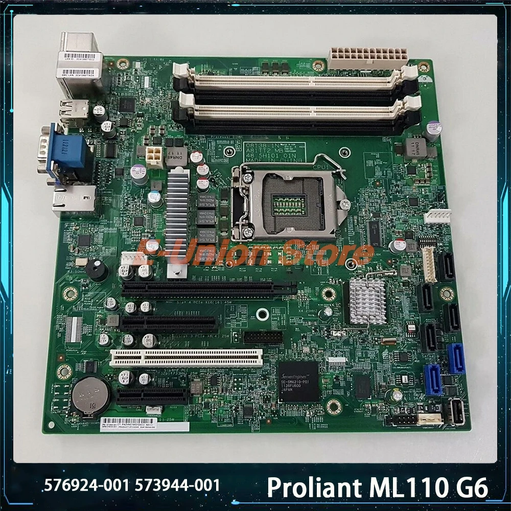 Proliant ML110 G6 576924-001 573944-001 LGA1156 DDR3 Motherboard