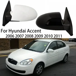 For Hyundai Accent 2006 2007 2008 2009 2010 2011 Car Door Rearview Mirror Assembly Outside Rearview Side Mirror Assy