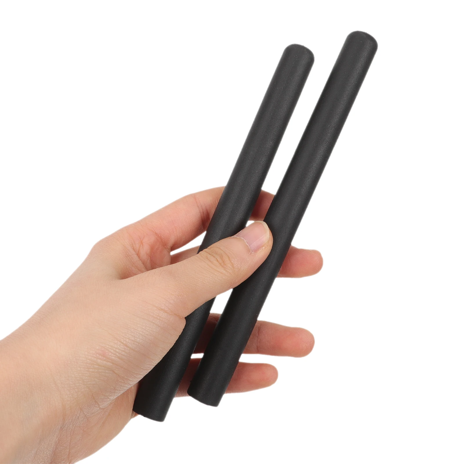 

2 Pcs Drumstick Covers Silicone Caps For Protectors Durable Quiet Sticks Mute Silicone Drumstick Covers Set Supplies