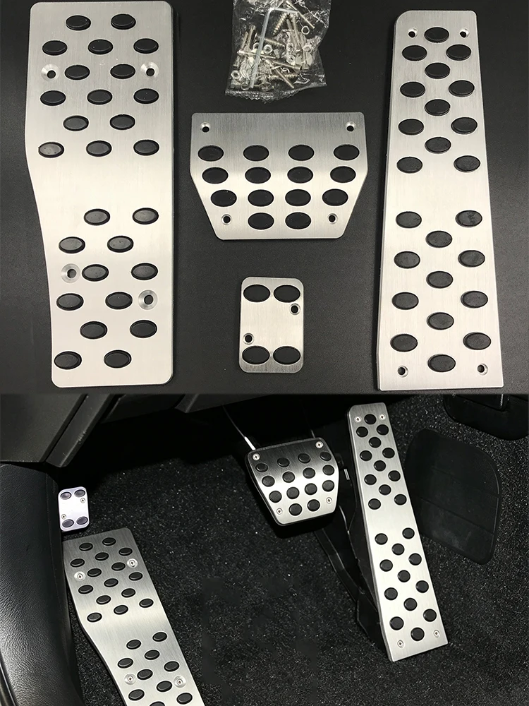 Auto Gemodificeerde Pedaal Cover Voor Infiniti G25 G35 G37 2007-2021 Gas Rem Voetsteun Pad Metalen Refit Deel Decoratieve Accessoire Supply