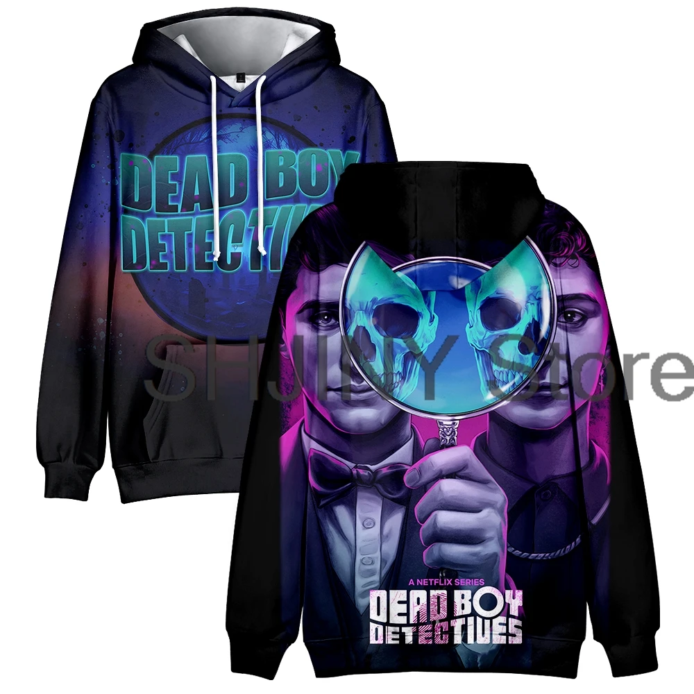 

Dead Boy Detectives Tv Series 2024 Hoodie Long Sleeve Casual Streetwear Men Women Hooded Sweatshirt 3D Clotehs