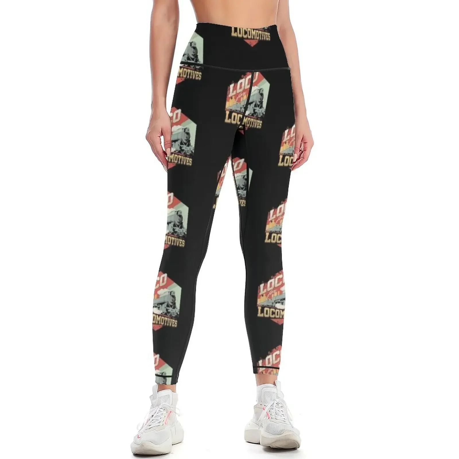 

loco for locomotives Leggings sport pants Jogger pants flared sports for gym Womens Leggings