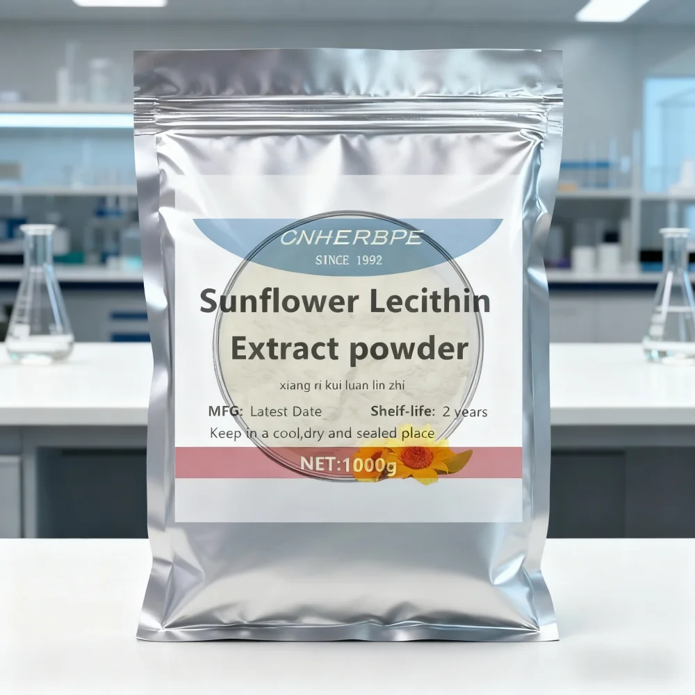 Global hot selling factory custom sealed aluminum foil bag packaging 99% sunflower lecithin wholesale price fast delivery