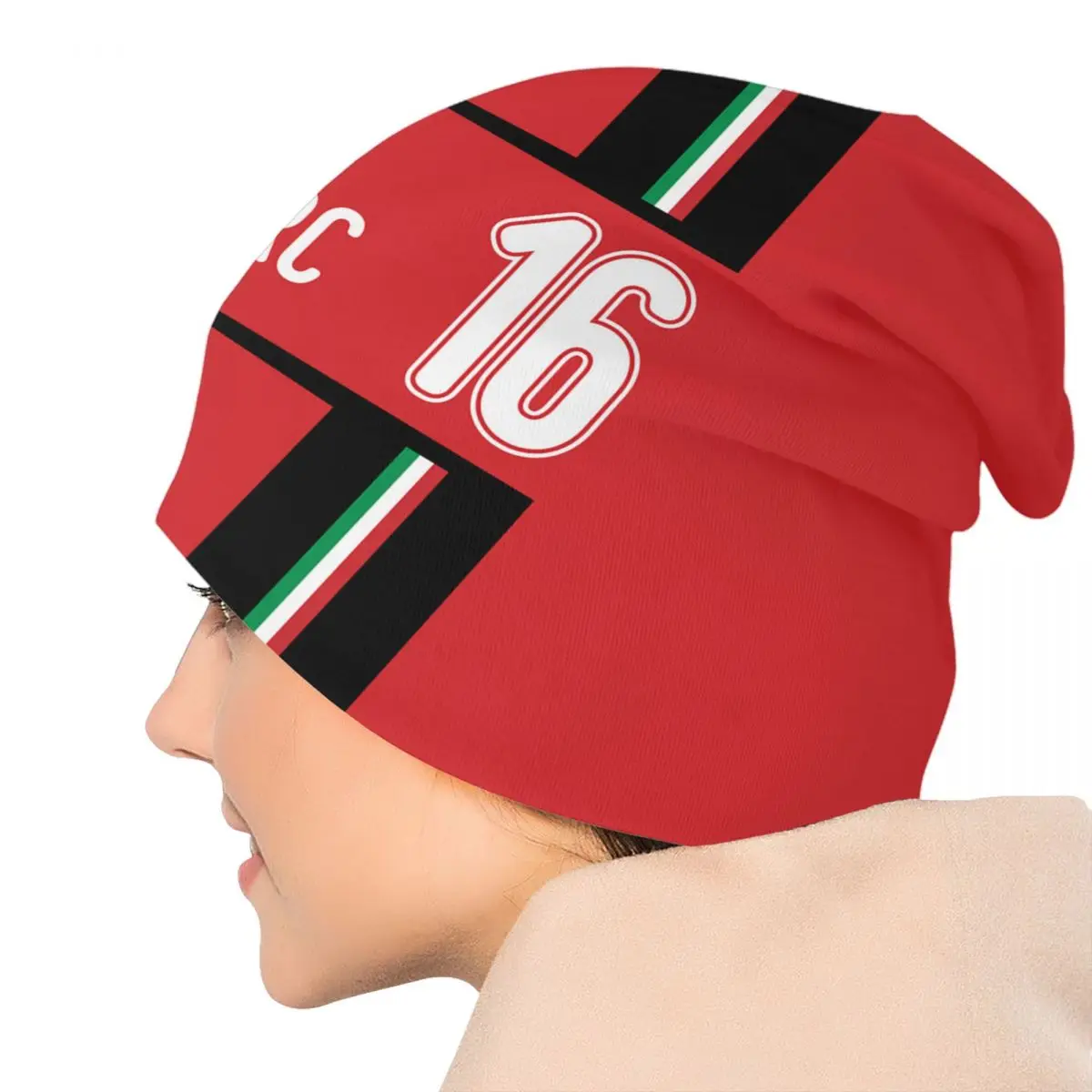 Custom Leclercs Monaco Formula Driver Charles Skullies Beanies Caps Streetwear Winter Warm Men Women Knitting Hats Bonnet Hats