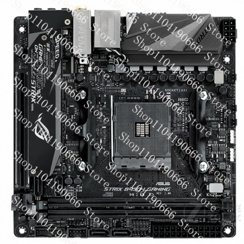 

ИГРОВАЯ материнская плата для ASUS ROG STRIX B450-I AM4 DDR4 m-ATX HDMI 32G тест ОК