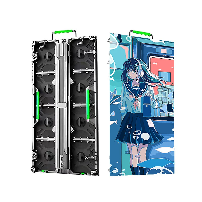 On Sale Outdoor P3.91 P4.81 Led Screen New Led Display Rental   500x1000mm  500x500mm Video Wall HD