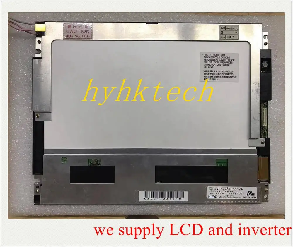 NL6448AC33-24  10.4 INCH Industrial LCD,new&A+ in stock, tested before shipment