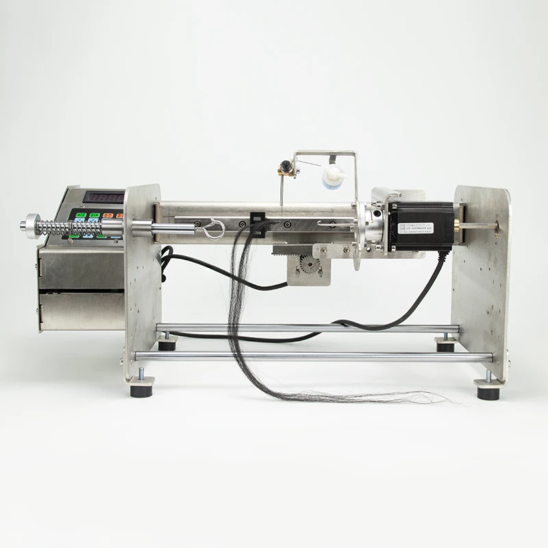 ماكينة اللف الأوتوماتيكية الكهربائية LCW-S-10 للتواء الأسلاك الناعمة الدقيقة، يتم التحكم فيها باستخدام الحاسب الآلي، عملية سهلة