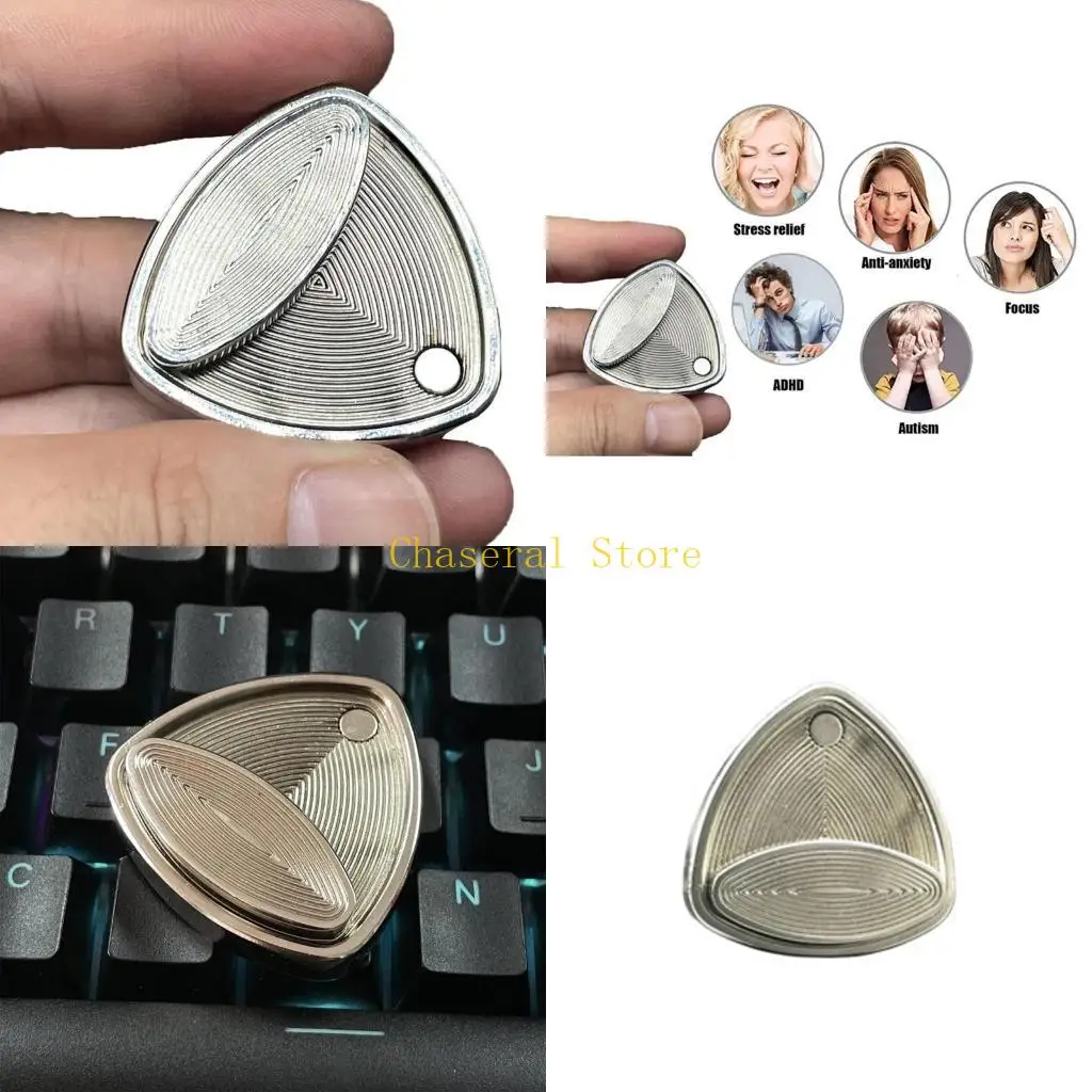 

E7CE Silver Metal Slider для тревоги и фокусировки- Sensory