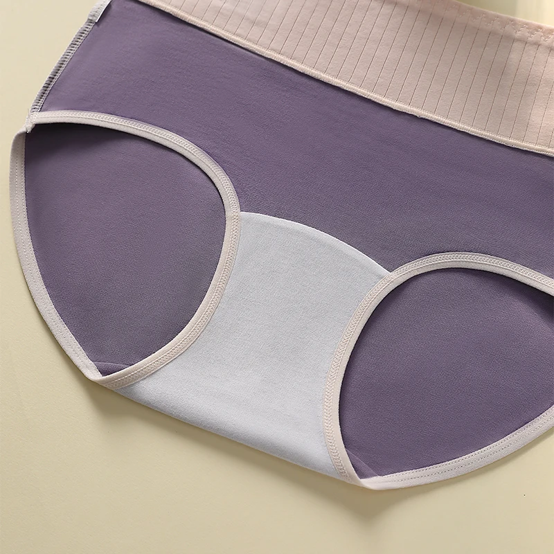 Damskie bawełniane majtki figi sportowe trójkątne zestaw majtek plus size bielizna damska seksowna bielizna modelująca brzuch