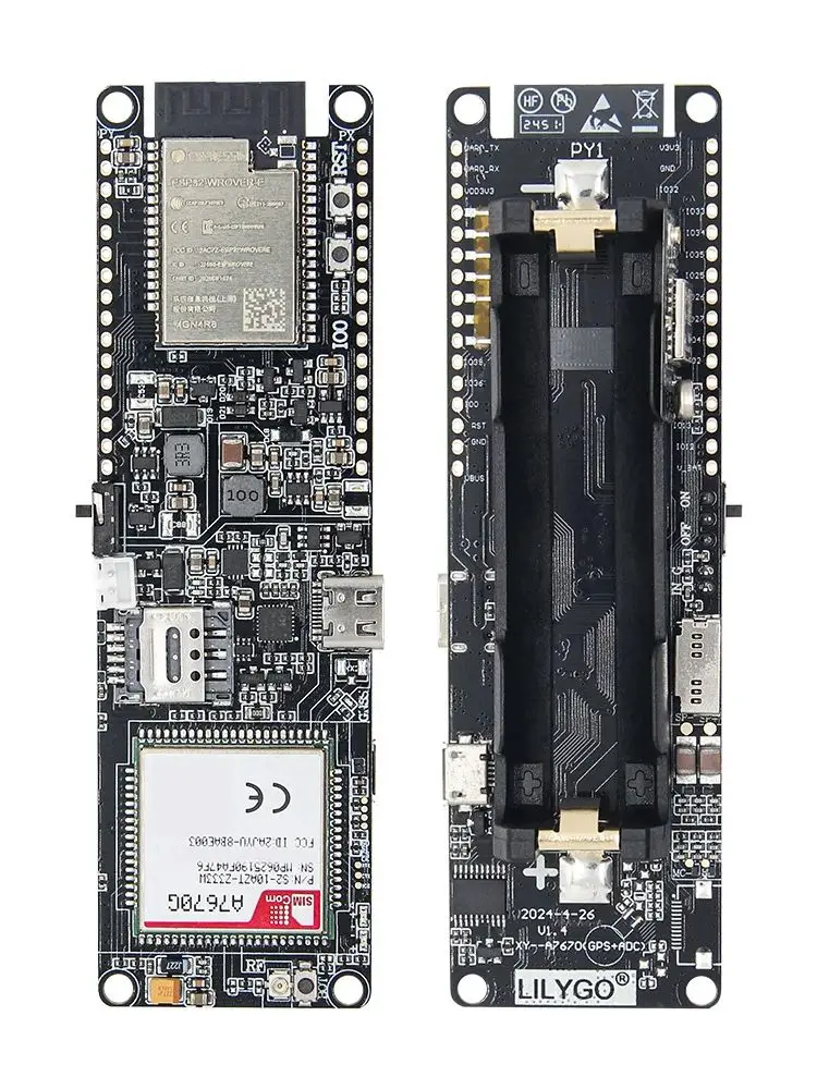 LILYGO® TTGO T-A7670G/E/SA R2 4G Entwicklungs platine lte cat1 sim Modul esp32 Unterstützung gsm/gprs/edge tf Karte a7670g a7670e a7670sa