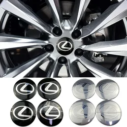 65MM Alloy Car Wheel Hubcap Sticker Center Cover for Lexus NX200T ES250 ES300 ES350 RX350 RX400 GX300 IS300 IS400 Accessories