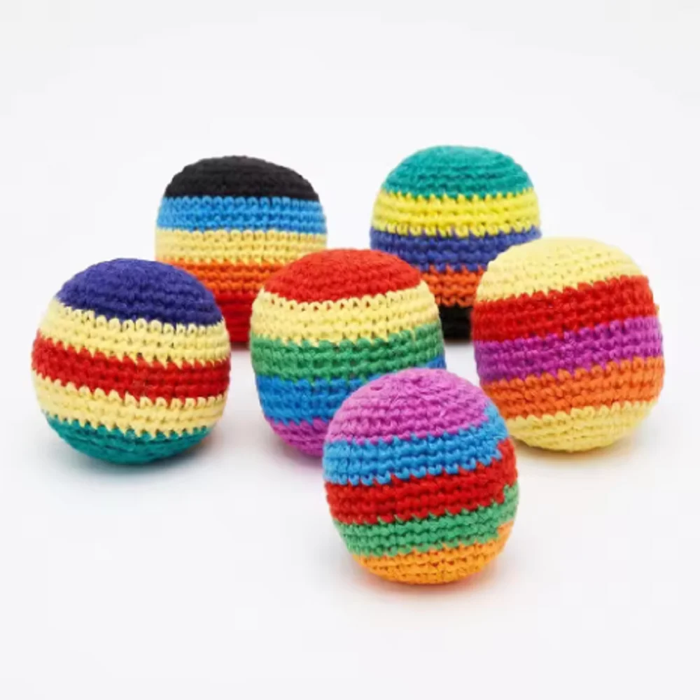 Hot Sale Outdoor Soft Footbag Sacks Juggling Balls Durable Sports Toy for Playground Activities Best Gift