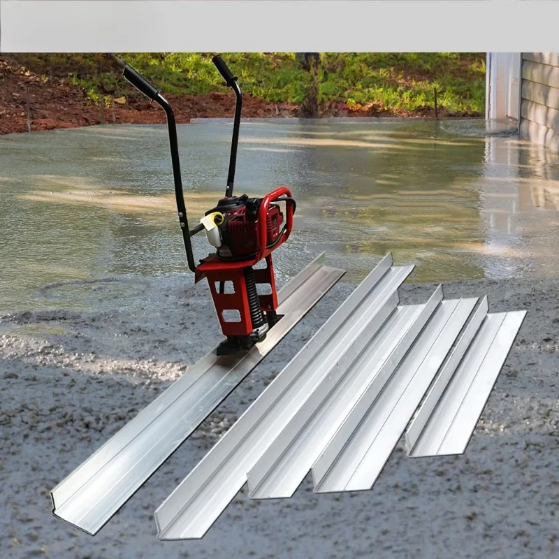 Road ground level construction concrete cement electric ruler leveling machine