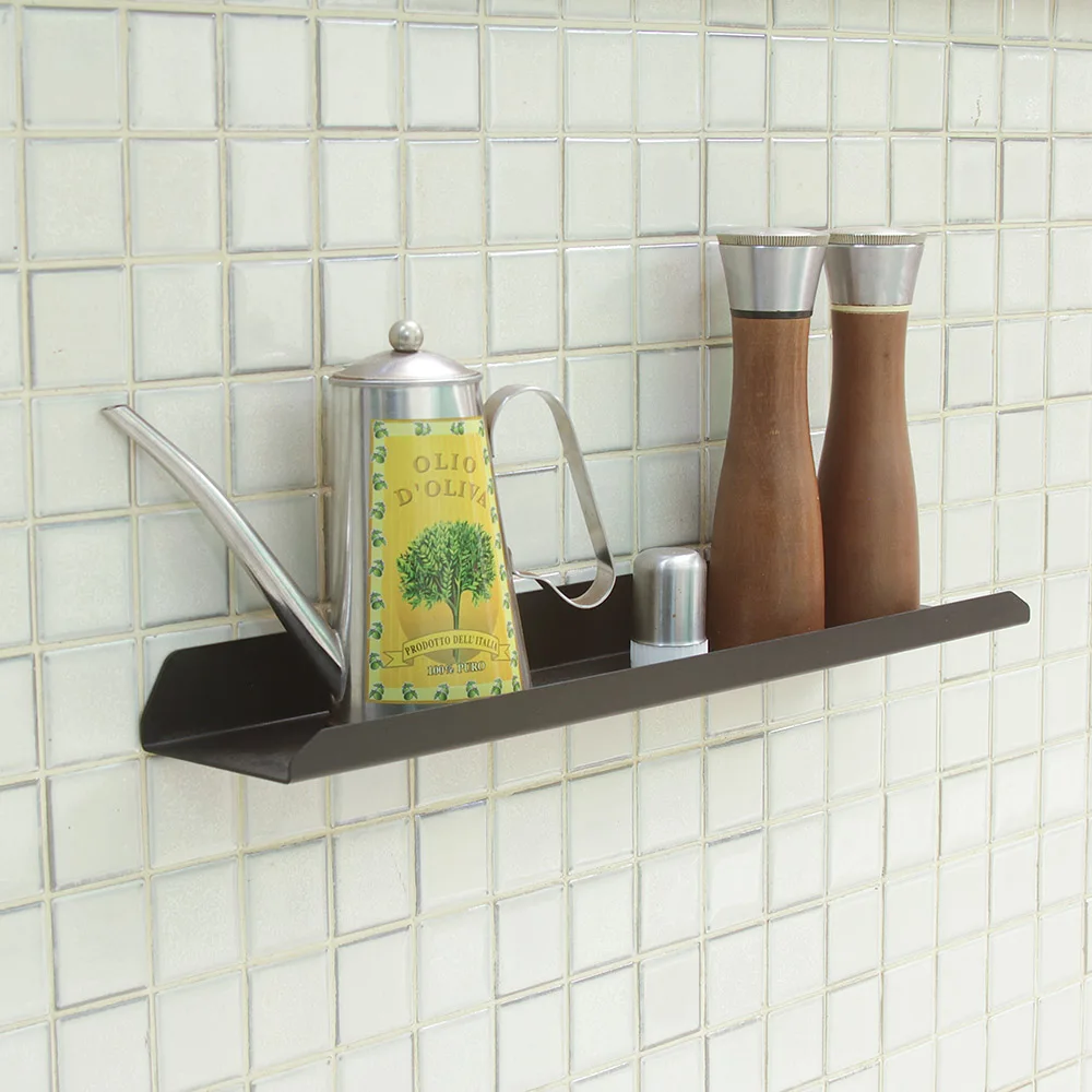 Multipurpose Shelf 50 cm-Aluminum-Black