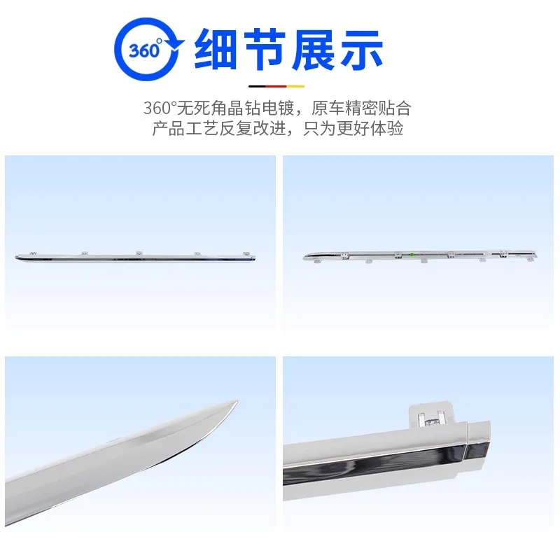 Подходит для Mercedes-Benz E-Class, декоративная полоса для всего тела E200L, передняя планка, яркая полоса E300, боковая юбка E260, задняя планка