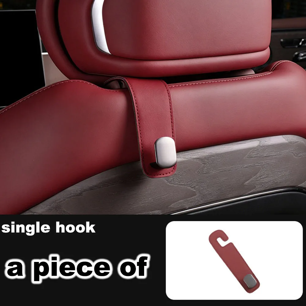 Single & Dual Seat Back Hanging Hooks Fit For Zeekr 8X 2026-2027 Multifunctional Car Interior Storage Must-have Accessories