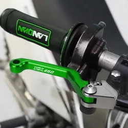 KX 250 Off-Road Dirt Bike Motocross Foldable Pivot Brake Clutch Lever Handle Levers For KAWASAKI KX250 2021 2022 2023 2024