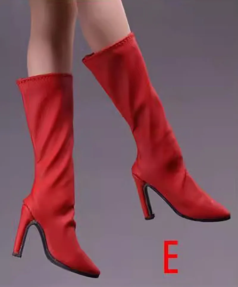 En Stock, escala 1/6, soldado femenino, tacones altos de cuero, zapatos huecos, modelo apto para muñecas de cuerpo de figura de acción TBL PH JO de 12 pulgadas