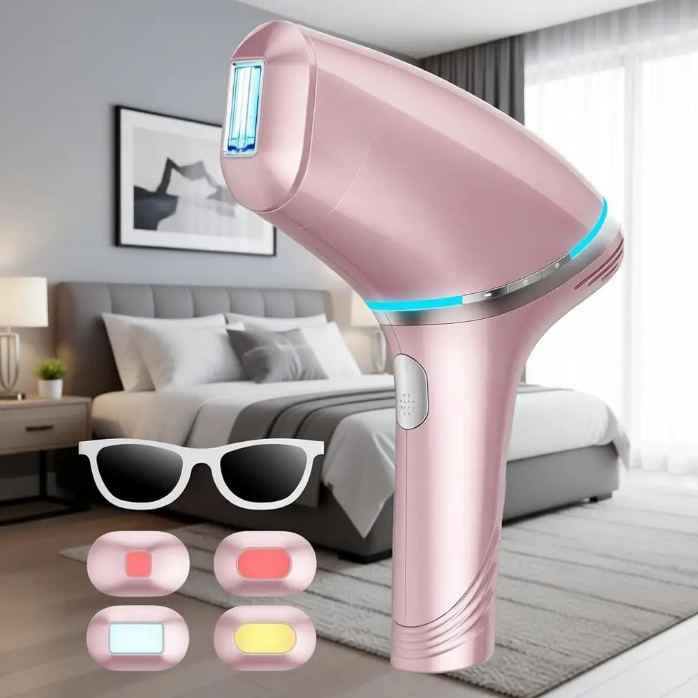 

Домашний лазерный эпилятор с двойным сапфировым охлаждением для безболезненного и долговременного результата